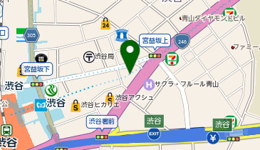 マクアケの地図画像