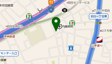 手打蕎麦かわしまの地図画像