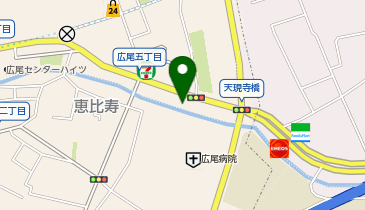 香港餃子酒場 広尾店の地図画像