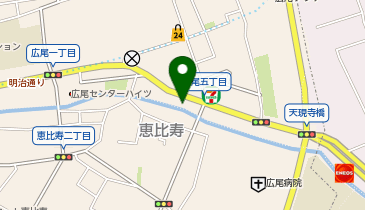 鮨 充の地図画像