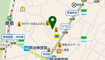 Japanese Food Wagyu Restaurant(Halal-Beef) Burger-Steak&Ramen-Sukiyaki Godaime Wagyu Tokyo Harajukuの地図画像
