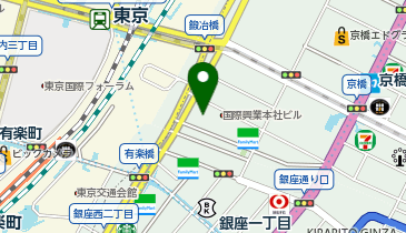 八重洲本社ビル 職員食堂の地図画像