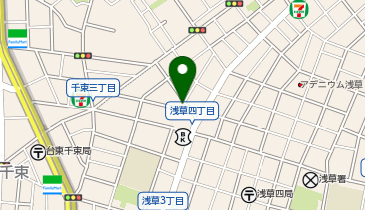うまずき食堂の地図画像