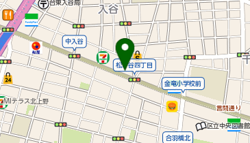 ときわ食堂の地図画像