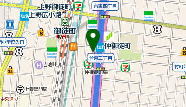 インドカレー サクラの地図画像