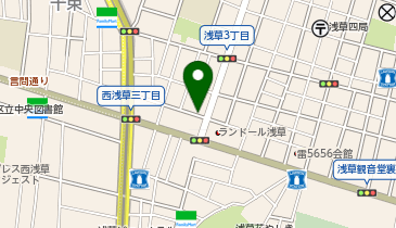 浅草 おでん娘。の地図画像