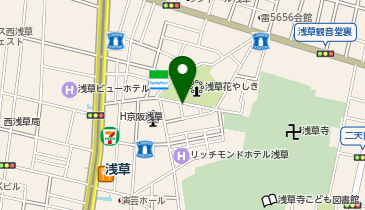 浅草串揚げ あげまんの地図画像