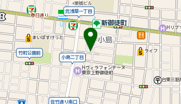 秀鮨の地図画像