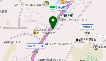 アジアンレストラン&バーサラティーの地図画像