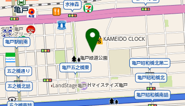 焼鳥のんき(ドリンクエリア)の地図画像