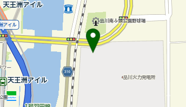 (株)JERA品川火力発電所 食堂の地図画像