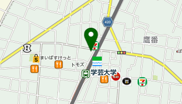 グテ 学芸大学駅店の地図画像