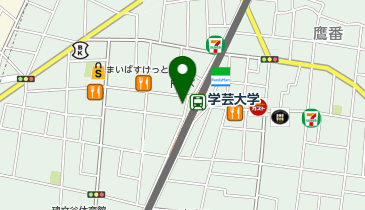 パンの田島 学芸大学駅前店の地図画像