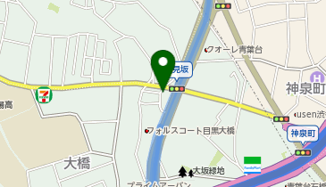 レストランORBの地図画像