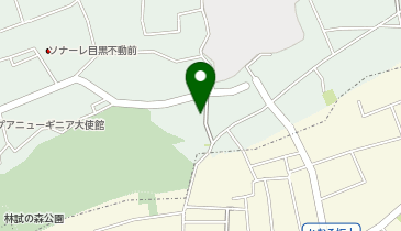 森の食堂の地図画像