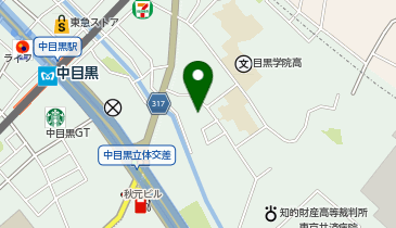 BONDI CAFE Nakameguroの地図画像