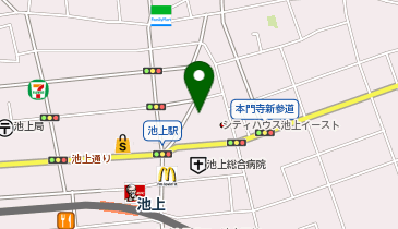 BAR  自由雲の地図画像