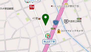 (株)寺岡精工従業員食堂の地図画像