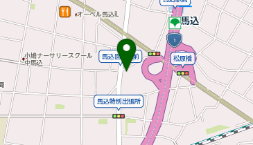 居肴屋  芥子の坊の地図画像