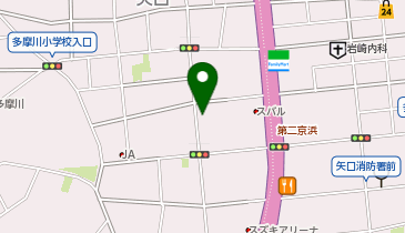 銀のさら  矢口店の地図画像