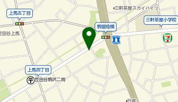 ナポリの窯・ストロベリーコーンズ上馬店の地図画像