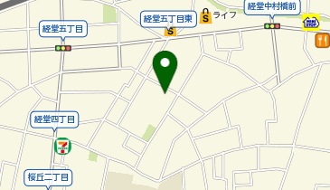 世田谷食堂の地図画像