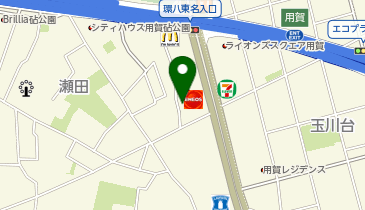 瀬田食堂の地図画像