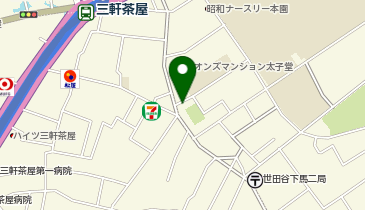 STEAK HOUSE BIG BEAR 三軒茶屋店の地図画像