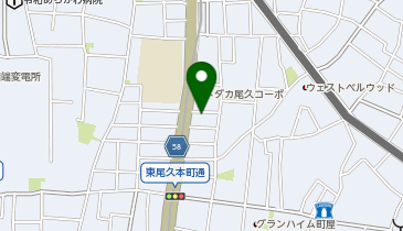 INDIAN  RESTAURANT  SARA  DINI NG&BARの地図画像
