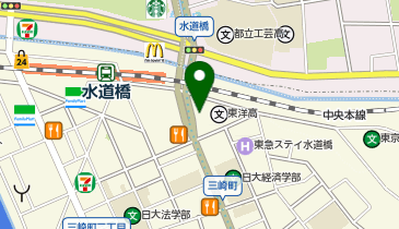 バインミーサンドイッチ水道橋店の地図画像