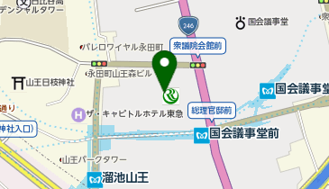 第一食堂の地図画像