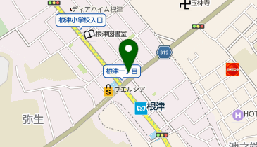 和幸食堂の地図画像