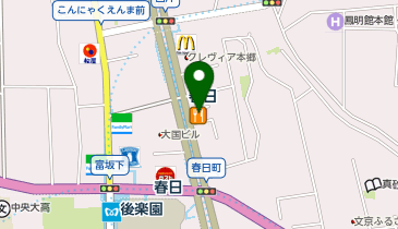 松のや・マイカリー食堂 春日店の地図画像