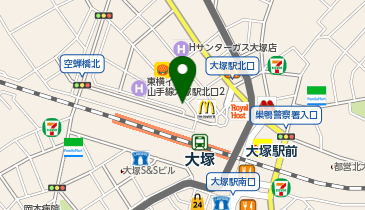 FOREVER AsianRESTAURANT&BARの地図画像