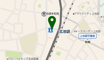 KITAIKE CAFEの地図画像