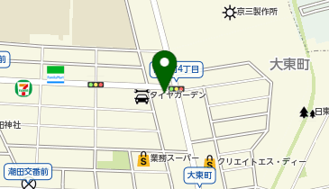NEW TAJ MAHALの地図画像
