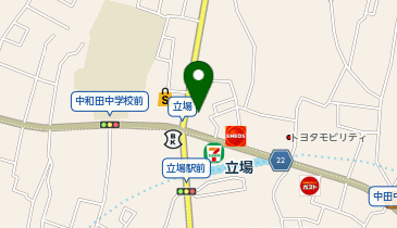 インディアンレストラン&バー chai 立場店の地図画像