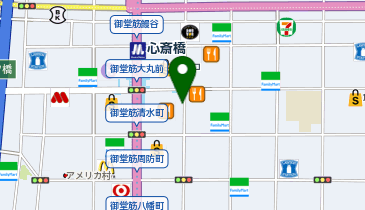 あげもんや六覺燈の地図画像