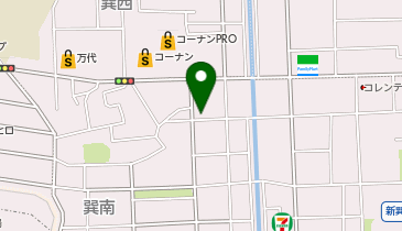うどん屋 にしきの地図画像