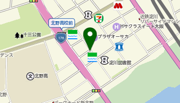 うどん食堂○の地図画像