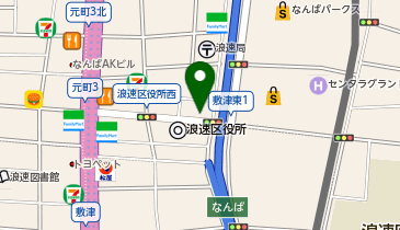 おうどんや はぜやんの地図画像