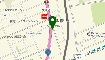 おかんのごはん 四季の地図画像