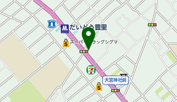 おでん 仁の地図画像