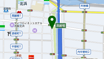 おでん 田八の地図画像