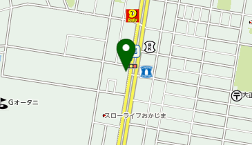 お好み焼 アンの地図画像