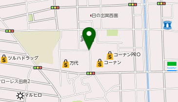 お好み焼きまんぼうの地図画像
