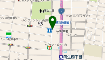 かふぇ Be-yanの地図画像