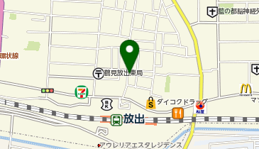 からあげと鉄板 masaの地図画像