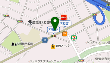 からあげ金と銀 西淀大和田店の地図画像