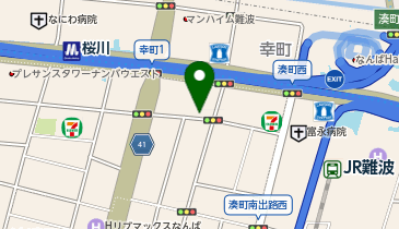 きくや食堂の地図画像